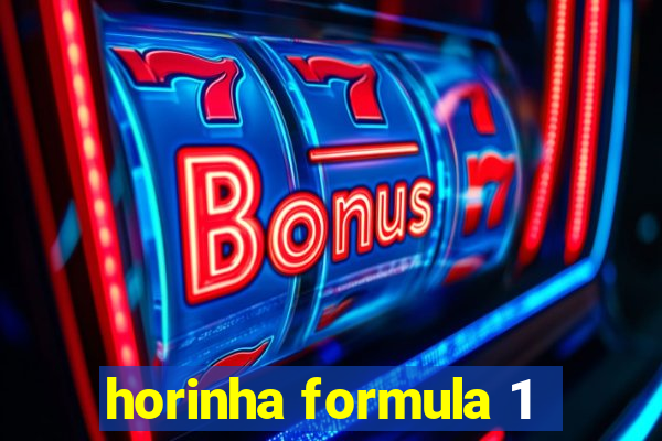 horinha formula 1